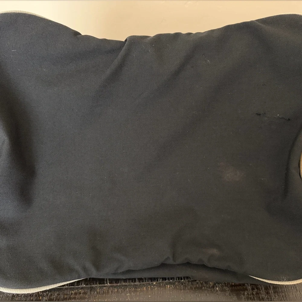 Lands End Summit duffle bag travel weekender carry on gym black gray made in USA